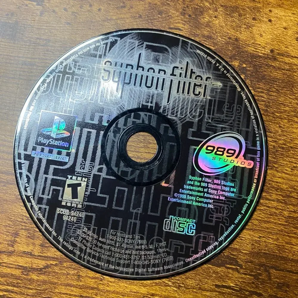 Syphon Filter (Sony PlayStation 1, 1999)